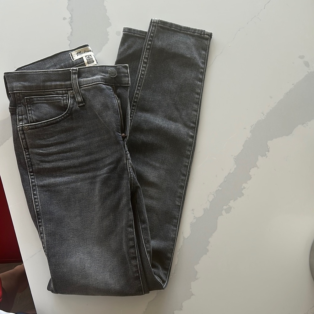 Madewell Grey Skinny Jean